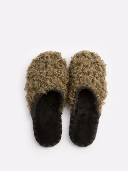 Домашние тапочки Family Story Кучерики Хаки 36-37 (n0507-37f)