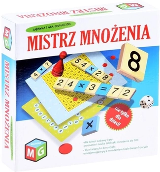 Настільна гра Multigra Майстер множення (5906395300310)