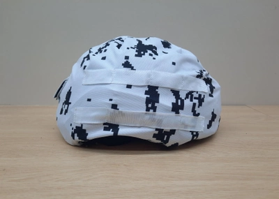 Кавер на шолом ( до каски) білий камуфляж універсальний