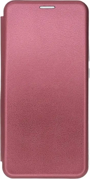 Чохол книжка для Samsung Galaxy A12 та M12 (A125/M127) магніт case wine red