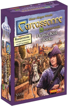 Доповнення до настільної гри Bard Carcassonne: Граф Король і річка (8595558307067)