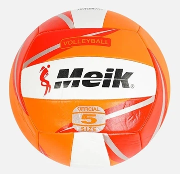 Мяч волейбольный Meik 320 грамм White/Orange (С56008/03)