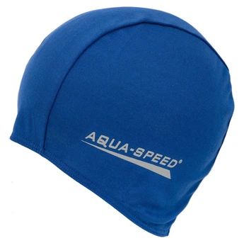 Шапка для плавания Aqua Speed POLYESTER CAP 6454 синий Уни OSFM