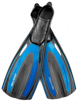 Ласты Aqua Speed HYDRO 4754 черный, синий Унисекс 46-47