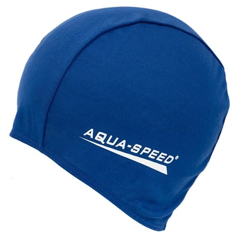 Шапка для плавания Aqua Speed POLYESTER CAP 5763 синий Уни OSFM
