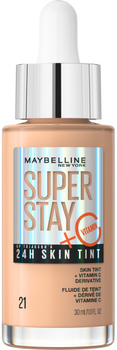 Podkład rozświetlający Maybelline Super Stay 24H z witaminą C 21 długotrwały 30 ml (3600531672393)