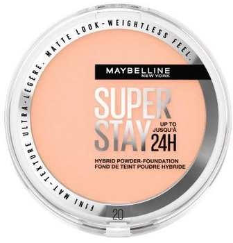 Тональна основа в пудре Maybelline Super Stay 24H Hybrid Powder Foundation 20 9 г (3600531666620)