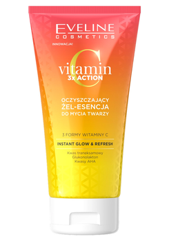 Żel-esencja do mycia twarzy Eveline Cosmetics Vitamin C 3x Action 150 ml (5903416053408)