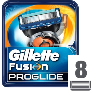 Змінні картриджі для гоління Gillette Fusion5 ProGlide 8 шт (7702018263875)