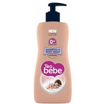 Шампунь дитячий Teo Bebe з дозатором Лаванда 400 мл (3800024045301)