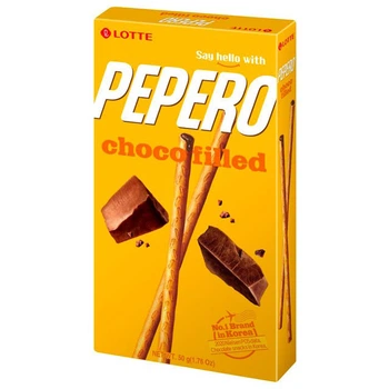 Соломка PEPERO з шоколадною начинкою Lotte 45г