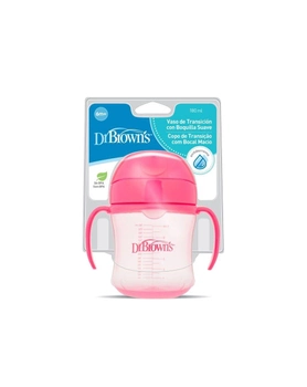 Пляшечка-поїльник Dr. Bronw`s Soft Spout Transition Cup +6 м 180 мл (72239303375)