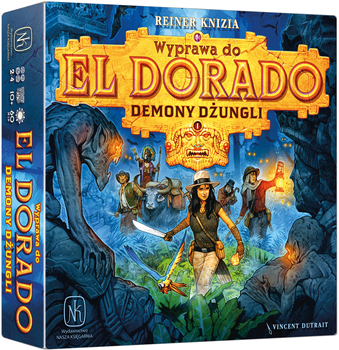 Dodatek do gry planszowej Nasza Księgarnia Wyprawa do Eldorado: Demony (5902719479618)