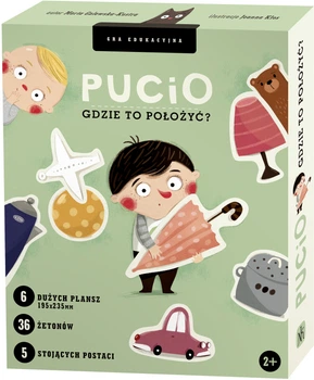 Gra planszowa Nasza Księgarnia Pucio Gdzie to położyć? (5902719475382)