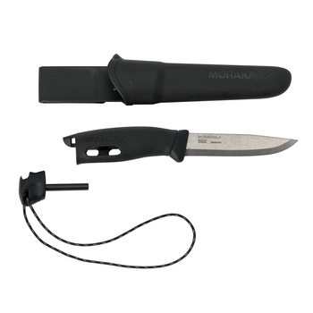 Нож Morakniv Companion Spark Black нержавеющая сталь MoraKniv 23,8 см (sad0001398) Черный