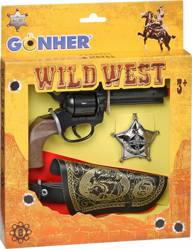 Zestaw do gry Gonher Wild West 4 szt (8410982020200)