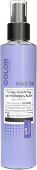 Spray Marion Color Esperto fioletowy ochładzający kolor do włosów farbowanych na blond 150 ml (5902853065234)
