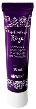 Odżywka Anwen Mini Emolientowa Róża do włosów o wysokiej porowatości 15 ml (59090885)