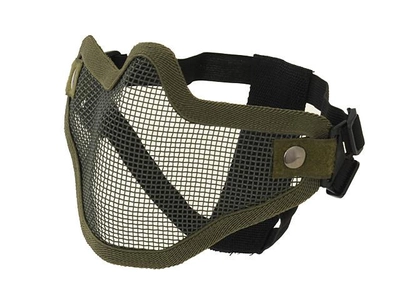 Страйкбольная защитная стальная маска V.1 - Olive [CS] (для страйкбола)