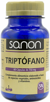 Амінокислота Sanon Triptófano De 750 Mg 60 капсул (8436556080685)
