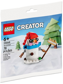 Конструктор LEGO Creator Сніговик 78 деталей (30645)