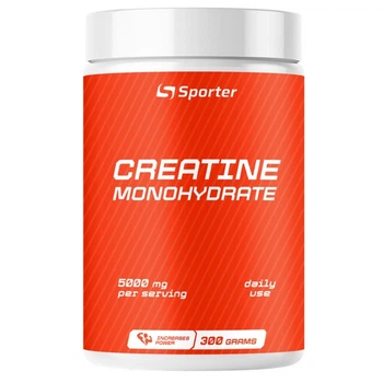 Креатин Creatine Monohydrate, 300 г Sporter (2000002881278)