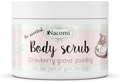 Peeling do ciała Nacomi Body Scrub Truskawkowy Pudding 200 g (5902539703184)