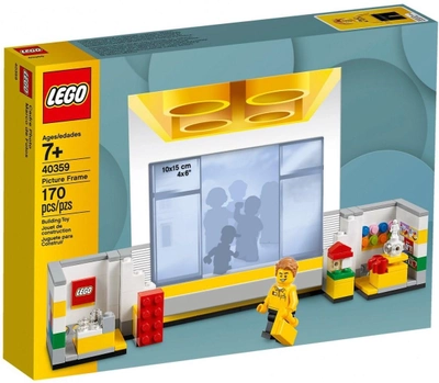 Конструктор LEGO Рамка для фотографії магазину LEGO 170 деталі (40359)