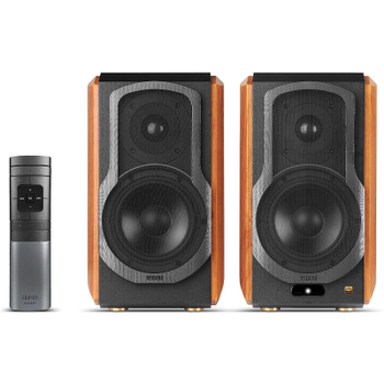 Акустична система Edifier S1000W 2.0 120 Вт Bluetooth Wi-Fi Hi-Res Коричнева