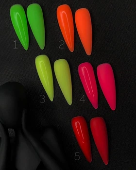 Жидкий полигель Crooz Neon Liquid Polygel (Палитра) 15 мл
