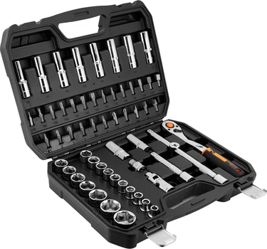 Набор инструментов Neo Tools 1/2", CrV 58 шт (10-042)