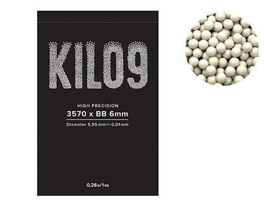 Страйкбольні кульки KILO9 0.28 g 3570шт 1kg