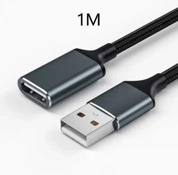 Подовжувач Usb 1м чорний (309899)