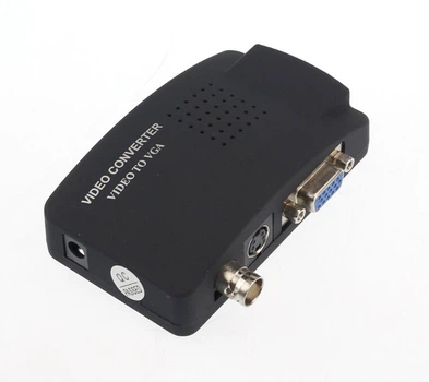 Конвертер BNC S- Video RCA в VGA адаптер преобразователь видео