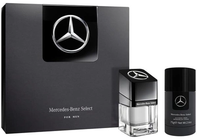 Zestaw męski Mercedes-Benz Select For Men Woda toaletowa 50 ml + Dezodorant w sztyfcie 75 g (3595471085023)