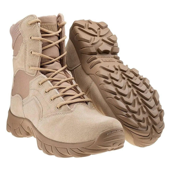 Ботинки Magnum Cobra 8.0 V1 Desert, военные ботинки, влагоотталкивающие ботинки, тактические высокие ботинки, 43р