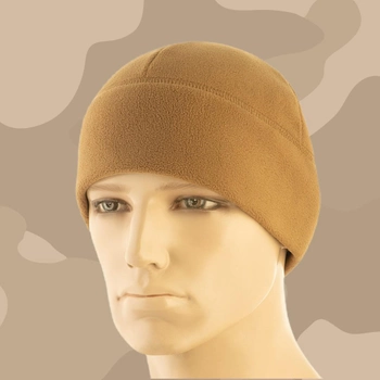 M-Tac шапка Watch Cap Elite фліс (320г/м2) Coyote Brown/ військова шапка, L-XL