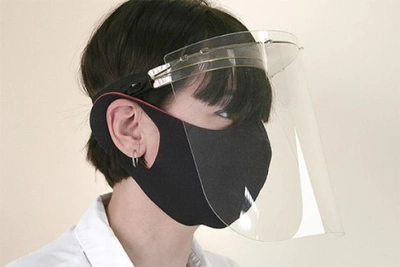 Щиток пластиковий для індивідуального захисту обличчя