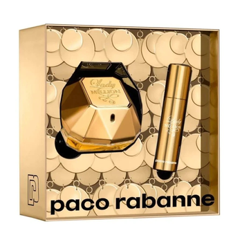 Zestaw damski Paco Rabanne Lady Million Woda perfumowana damska 50 ml + Woda perfumowana damska 10 ml (3349668597086)