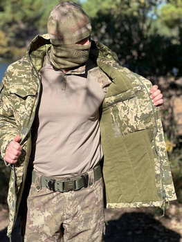 Зимовий бушлат CORDURA піксель L