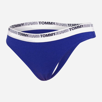 Majtki stringi damskie bawełniane Tommy Hilfiger Jeans UW0UW03865C9 M Cobalt (8720641944373)
