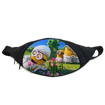 Сумка бананка Міньйони (GB-minions 09) Gear Bag чорна