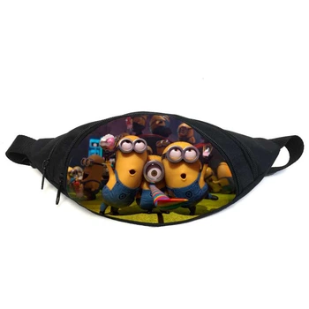 Сумка бананка Міньйони (GB-minions 07) Gear Bag чорна