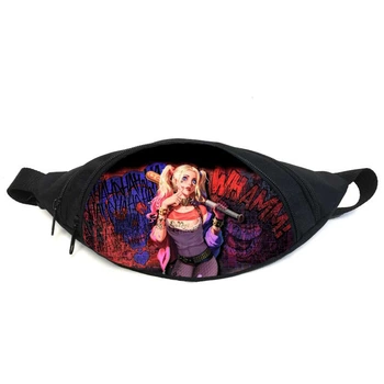 Поясная сумка бананка Харли Квинн (GBHQ 05) Gear Bag черная