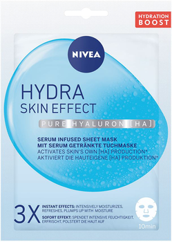 Гідратуюча маска Nivea Hydra Skin Effect Листова (9005800346342)