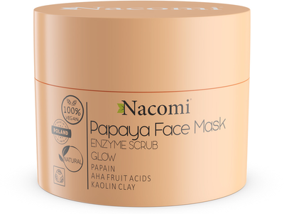 Maska enzymatyczna do twarzy Nacomi z papainą 50 ml (5902539714029)
