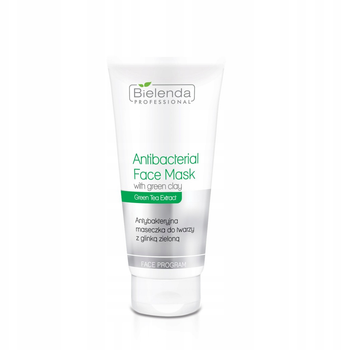 Маска для обличчя Bielenda Professional антибактеріальна із зеленою глиною 150 г (5904879004976)