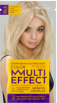 Фарбувальний шампунь Joanna Multi Effect Color 01.5 Ультрасвітлий блонд 35 г (5901018020705)