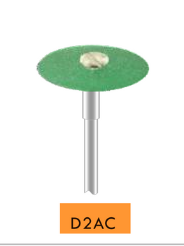 Зелений камінь для корекції кераміки та циркону диск 01