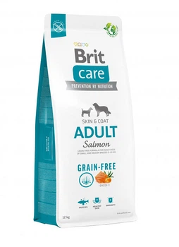 Сухий корм Brit Care Dog Grain-free Adult для собак малих і середніх порід, беззерновий з лососем, 12 кг